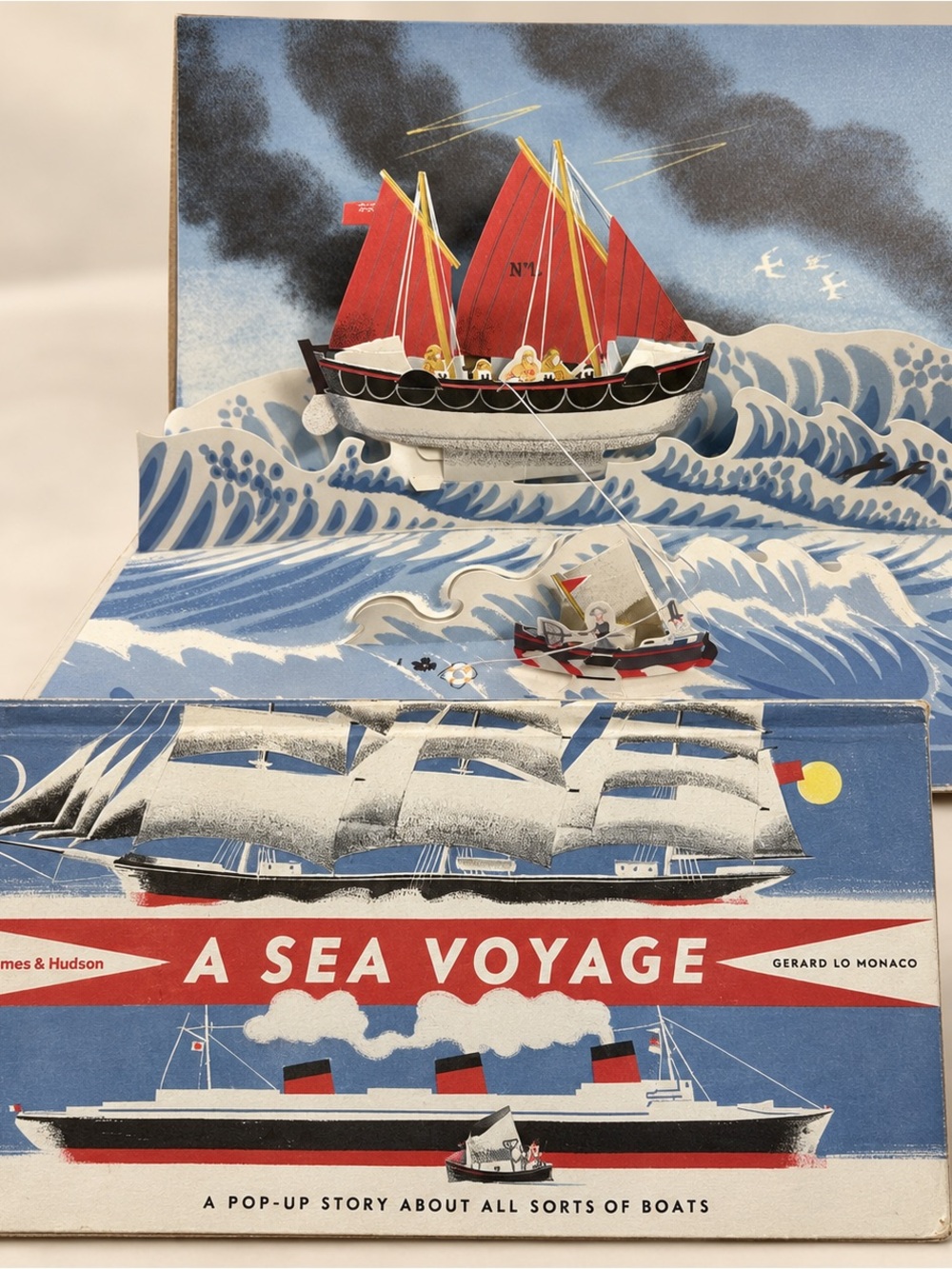 Thames & Hudson A Sea Voyage: A Pop-Up Story About All Sorts of Boats Pop-Up